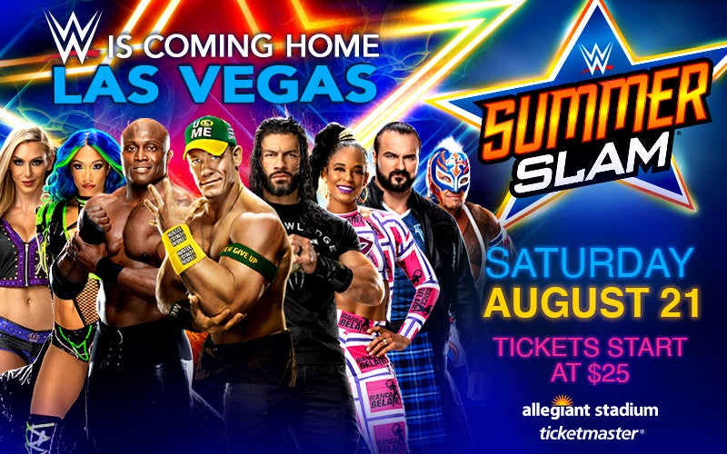 SummerSlam® Set for Saturday, August 21