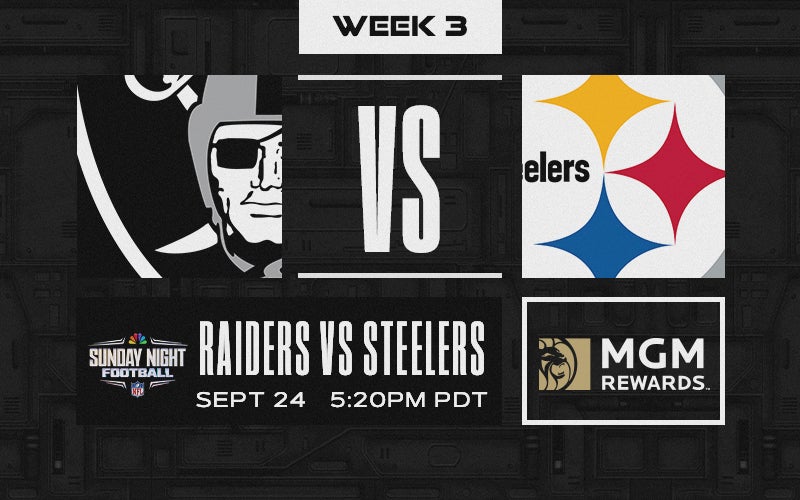 3 reasons the Steelers will win in Week 3 vs. the Las Vegas Raiders