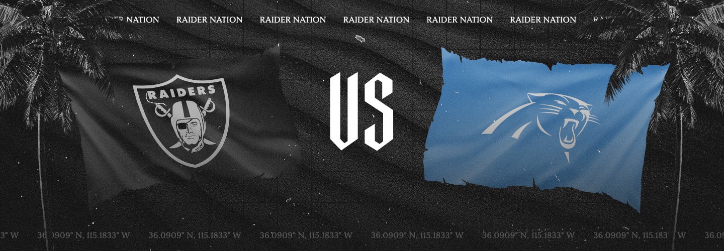 Raiders vs. Panthers - Week 3