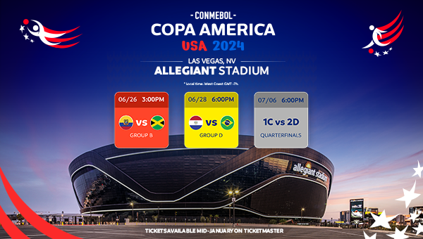 SoFi Stadium to Host Two CONMEBOL Copa America Group Stage Matches - Los  Angeles Sports & Entertainment Commission