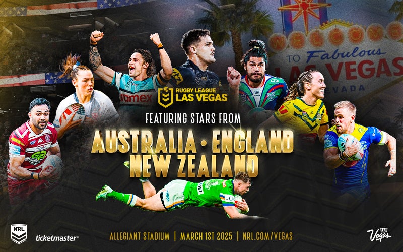 More Info for Rugby League Las Vegas 2025 at Allegiant Stadium on Saturday, March 1, 2025