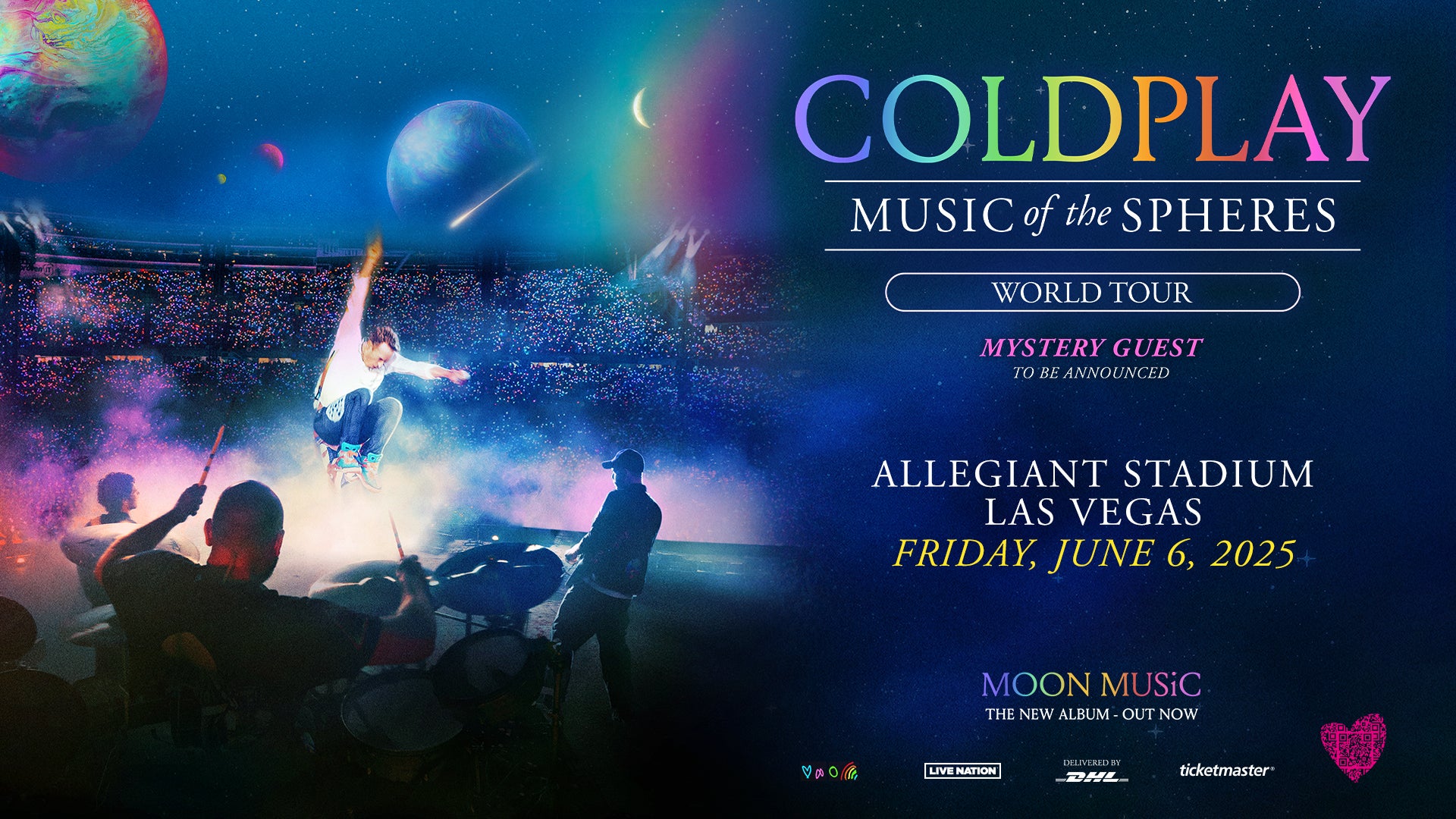 More Info for Coldplay Returns to North America in 2025 on Record-Breaking Music of the Spheres World Tour