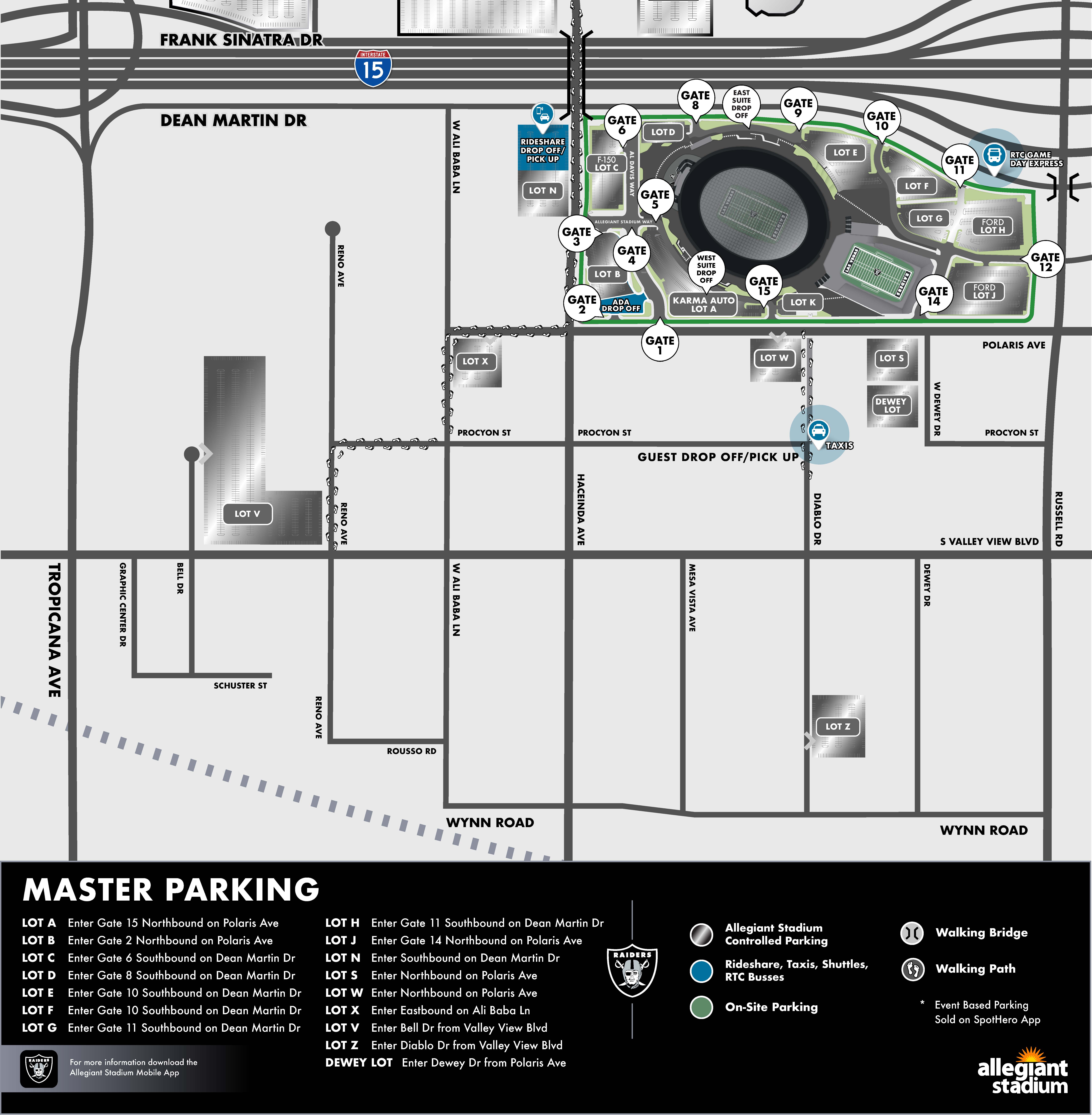 Opening Day parking and directions